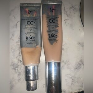 IT COSMETICS CC COLOR CORRECTING FULL COVERAGE CREAM FAIR & LIGHT